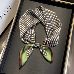 100% Silk 2024 Autumn Female Fashion Scarves New Dustproof Kerchief Popular Sunscreen Square Towel Luxury Leopard Print Shawl