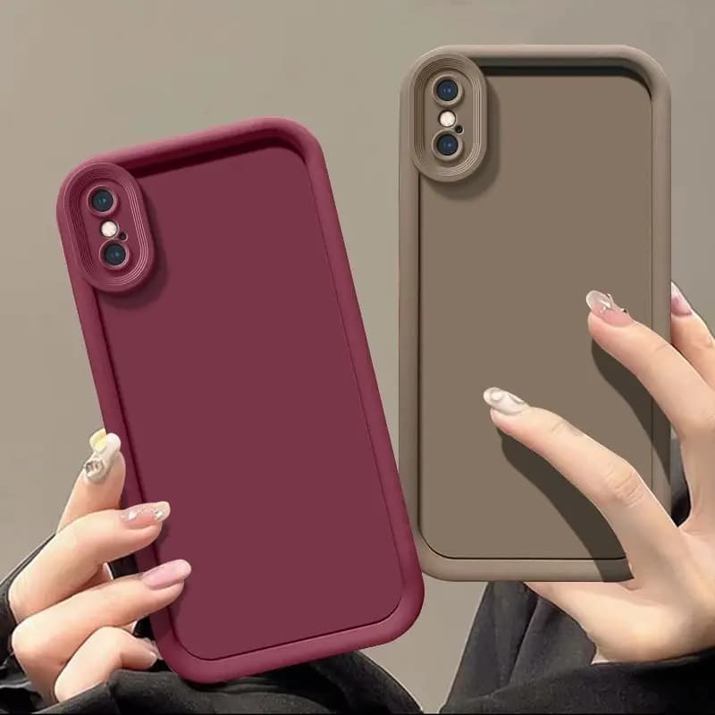 For iphone X Case iphone XR Phone Case Iphone XS XS Max Cover X XS XR XP Simple Solid Color Ultrathin Soft TPU Candy Color Cover