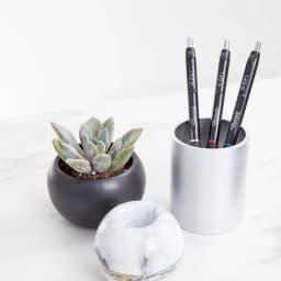 1pcs American Sharpie Press Gel Pen 0.5mm Black Ultra-fast-drying Smooth Signature Pen Cute Stationery Office Accessories Caneta