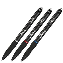 1pcs American Sharpie Press Gel Pen 0.5mm Black Ultra-fast-drying Smooth Signature Pen Cute Stationery Office Accessories Caneta