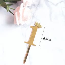 Happy Birthday Cake Topper Wedding Decorations Acrylic Cake Topper Gold Silver Numbers 10 16 18 20 30 Cake Decoration Tools