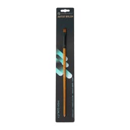 Wood Grain Professional Nylon Paint Brush Oil Watercolor Paint Brushes For Gouache Acrylic Oil Paintbrush Art Painting Supplies