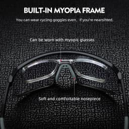 ThinkRider Bike Photochromic Cycling Glasses Bicycle Glasses Sports Men's Sunglasses MTB Road Cycling Eyewear Protection Goggles