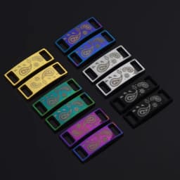 Customization West Coast Cashew Flower Shoes Buckle Men Women Personality Shoelace Buckle Decorative Pendant Shoelace Accessory