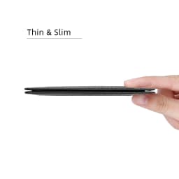 YUECIMIE Men Minimalist Slim Card Holder Genuine Leather Card Wallet Slim Line Thin Mini Small Rfid Passport Id Card Holder Male