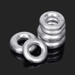 Ring Type Lead Sinker Hollow Sinker 20g/30g/40g/50g/60g/80g/100g Lead Weights Sea Fishing Tackle Accessories