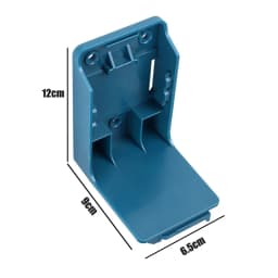 1/2/5 Pack Power Tool Battery Mount Holder 2-in-1 Stand For Makita/DEWLT/Milwaukee M&18 18V Battery Tool Storage Rack Bracket