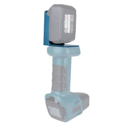 1/2/5 Pack Power Tool Battery Mount Holder 2-in-1 Stand For Makita/DEWLT/Milwaukee M&18 18V Battery Tool Storage Rack Bracket