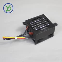 220V 300W AC Constant Temperature Electric Heater PTC Fan Heater Small Space Heating 106*80mm