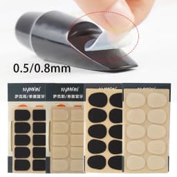 10pcs Sax Mouthpiece Patches Pads Cushions For Treble / Alto / Tenor Sax & Clarinet 0.5mm / 0.8 Mm Saxophone Silicone Cushions