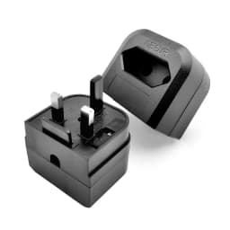 UK Plug Type G Adapter with fuse 13A EU European 2 prong round to UK Singapore Malaysia 3 Pin Conversion Power Adapter safety