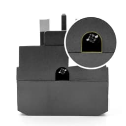 UK Plug Type G Adapter with fuse 13A EU European 2 prong round to UK Singapore Malaysia 3 Pin Conversion Power Adapter safety