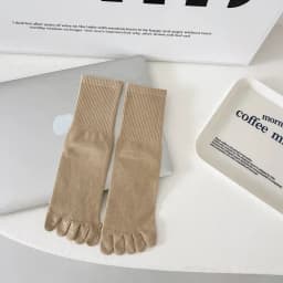 Color five-finger cotton sweat-absorbing breathable sports socks Japanese candy color split-toe women's socks