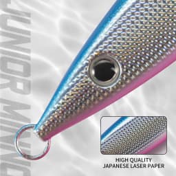 Hunthouse Trolling Jigging Fishing Lure Hard Bait 90mm/60g 105mm/100g Sinking Zinc Alloy Slow Jig Saltwater For Tuna Bass Tackle
