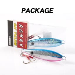 Hunthouse Trolling Jigging Fishing Lure Hard Bait 90mm/60g 105mm/100g Sinking Zinc Alloy Slow Jig Saltwater For Tuna Bass Tackle