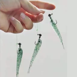 AS Cluster Soft Lure Jig Head T Tail Wobbler Fishing Bait Pesca Metal Fish Sea Bass Leurre Tackle Swim Cast Bait