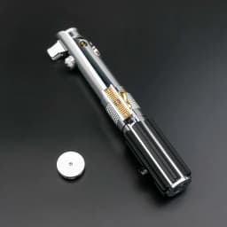 TXQSABER Anakin Lightsaber Proffie Bluetooth Pixel Board Smooth Swing Metal Hilt With LED Strip Blade SD Card Skywalker Toys