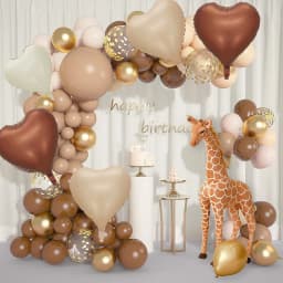 40 Inch Cream Caramel Color Macaron Number Balloon 0 1 2 3 4 5 6 7 8 9 Number Ballons Baby Shower Birthday Party Wedding Decor
