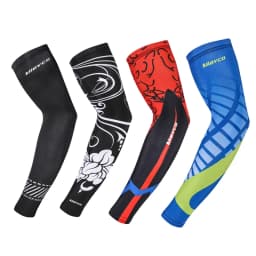 Icy Silk Sun Protection Sleeve With Various Styles Of Arm Sleeves Outdoor Sports Cycling Fishing Sleeves Summer Warmers