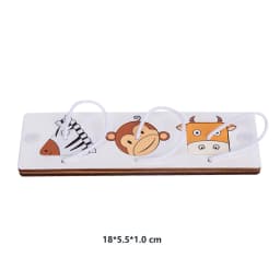 Busy Board Accessories Handmade DIY Graphic Cognition Montessori Teaching Early Child`s Education Exercise Brain Educational Toy