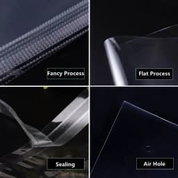 200pcs Transparent Plastic Bags Snack Packaging Cellophane Storage Bag Accessories Self-adhesive Bags Birthday Candy Opp Pouch