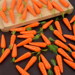 10/25/50Pcs Easter Decoration Simulation Carrot Artificial Mini Foam Vegetable Carrots Easter Ornament Home Decoration Kids Gift