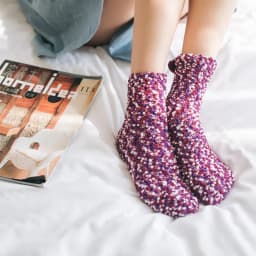 New Women Colourful Warm Thick Sock Cute Autumn Winter Lady Girl Middle Tube Floor Socks For Women
