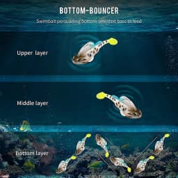 OUZEY Fishing Lure Soft Bait Jig Dark Sleeper Soft Lure 7g/10g/14g Swimbait Wobblers Pike Bass Shad For Fishing Perch