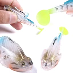 OUZEY Fishing Lure Soft Bait Jig Dark Sleeper Soft Lure 7g/10g/14g Swimbait Wobblers Pike Bass Shad For Fishing Perch