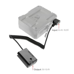 NP-FW50 Dummy Battery to D-tap for Sony A7000 A6500 A6400 A6300 A6100 A6000 A5100 A5000 A7 A7II A7RII A7SII A7S A7R A35 A37
