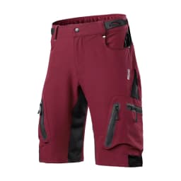 ARSUXEO Men's Cycling Shorts Bicycle Loose Fit MTB Downhill pants Outdoor Sport Clothing Reflective Training Seven Pants