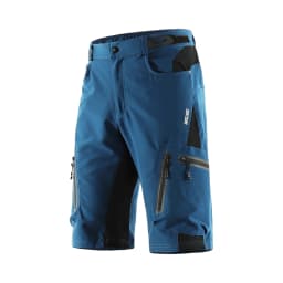ARSUXEO Men's Cycling Shorts Bicycle Loose Fit MTB Downhill pants Outdoor Sport Clothing Reflective Training Seven Pants