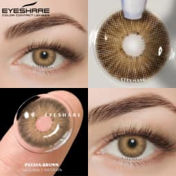 EYESHARE Color Contact Lenses for Eyes 2pcs PATTAYA Blue Green Colored Lenses Beautiful Pupil Yearly Makeup Cosmetic ContactLens