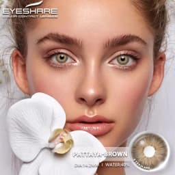 EYESHARE Color Contact Lenses for Eyes 2pcs PATTAYA Blue Green Colored Lenses Beautiful Pupil Yearly Makeup Cosmetic ContactLens