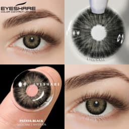 EYESHARE Color Contact Lenses for Eyes 2pcs PATTAYA Blue Green Colored Lenses Beautiful Pupil Yearly Makeup Cosmetic ContactLens