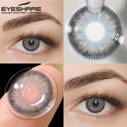 EYESHARE Color Contact Lenses for Eyes 2pcs PATTAYA Blue Green Colored Lenses Beautiful Pupil Yearly Makeup Cosmetic ContactLens