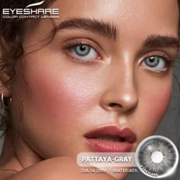 EYESHARE Color Contact Lenses for Eyes 2pcs PATTAYA Blue Green Colored Lenses Beautiful Pupil Yearly Makeup Cosmetic ContactLens