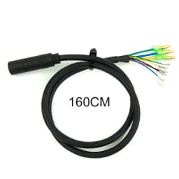 9 Pin Julet Wheel Hub Motor Cable E-bike Motor Extension Cable Ebike Motor Cable Electric Bike Accessories