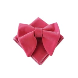 Fashion Velvet Big Bowties Set Women Men Solid Bow Tie Wedding Tuxedo Groom Oversize Bow Knot Pocket Square Cravats Cuff-links