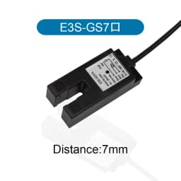 Infrared U-Slot Photoelectric Sensor E3S-GS30/E3S-GS15/E3S-GS7 DC 12-24V Proximity Switches Three-Wire NPN PNP Detection