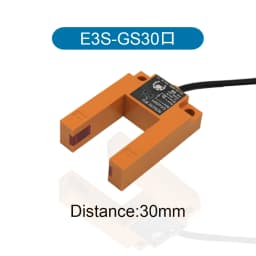 Infrared U-Slot Photoelectric Sensor E3S-GS30/E3S-GS15/E3S-GS7 DC 12-24V Proximity Switches Three-Wire NPN PNP Detection
