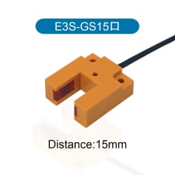 Infrared U-Slot Photoelectric Sensor E3S-GS30/E3S-GS15/E3S-GS7 DC 12-24V Proximity Switches Three-Wire NPN PNP Detection