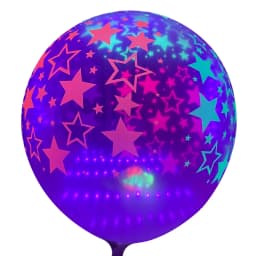 Neon Happy Birthday Banner Blacklight Party Supplies Glow in the Dark Birthday Banner Black Light Reactive UV Party Accessories