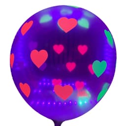 Neon Happy Birthday Banner Blacklight Party Supplies Glow in the Dark Birthday Banner Black Light Reactive UV Party Accessories
