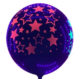 Neon Happy Birthday Banner Blacklight Party Supplies Glow in the Dark Birthday Banner Black Light Reactive UV Party Accessories