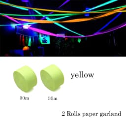 Neon Happy Birthday Banner Blacklight Party Supplies Glow in the Dark Birthday Banner Black Light Reactive UV Party Accessories