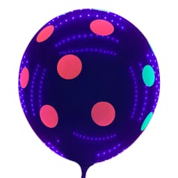 Neon Happy Birthday Banner Blacklight Party Supplies Glow in the Dark Birthday Banner Black Light Reactive UV Party Accessories