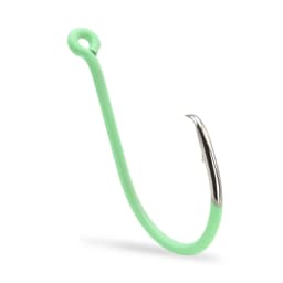 ZYZHE  Luminous Circle Fishing Hook 10 Sizes 4-10piece Hawksbill Hook Saltwater Freshwater Hooks for Tuna, Catfish, Bass Fishing