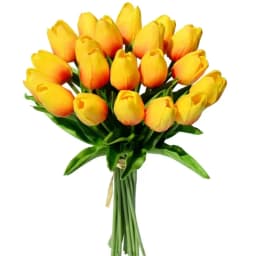 10PCS Artificial Tulip Flower Bouquet Real Touch PE Foam Fake Flower for Wedding Decoration Flowers for Home Garden Decoraive