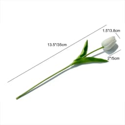 10PCS Artificial Tulip Flower Bouquet Real Touch PE Foam Fake Flower for Wedding Decoration Flowers for Home Garden Decoraive